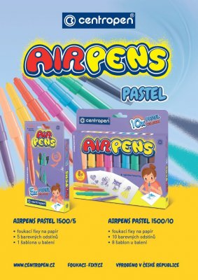 Leták AIRPENS Pastel